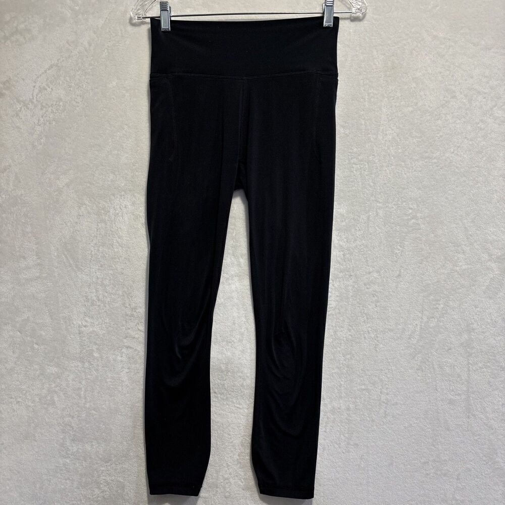 Under Armour Meridian Super Soft Stretch Cropped Leggings Women's Small Black
